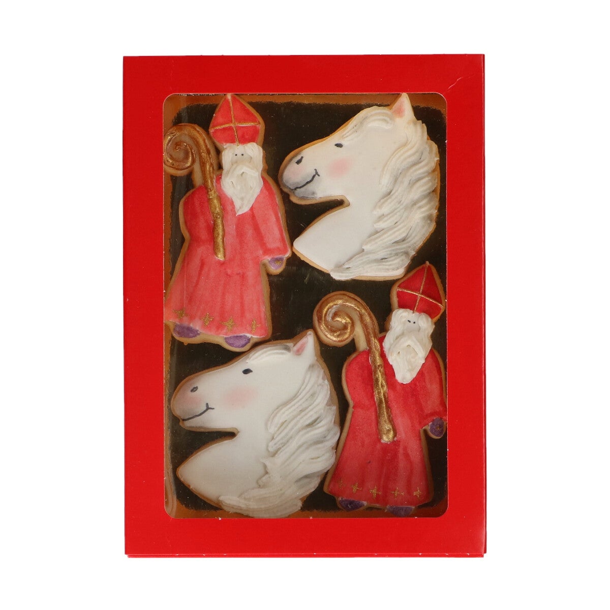 Chocoladeletterdoos Rood