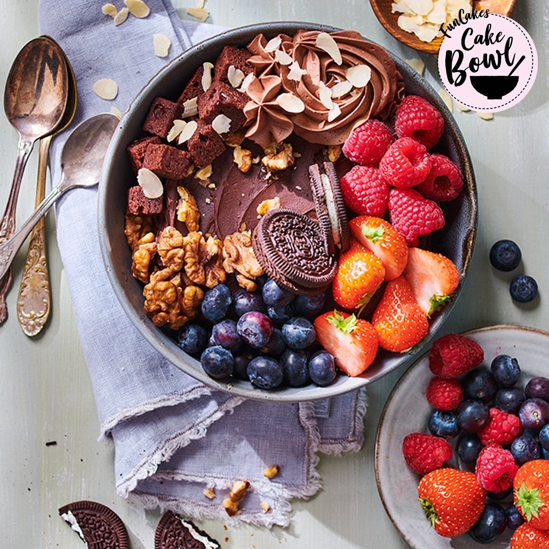 chocolade cake bowl