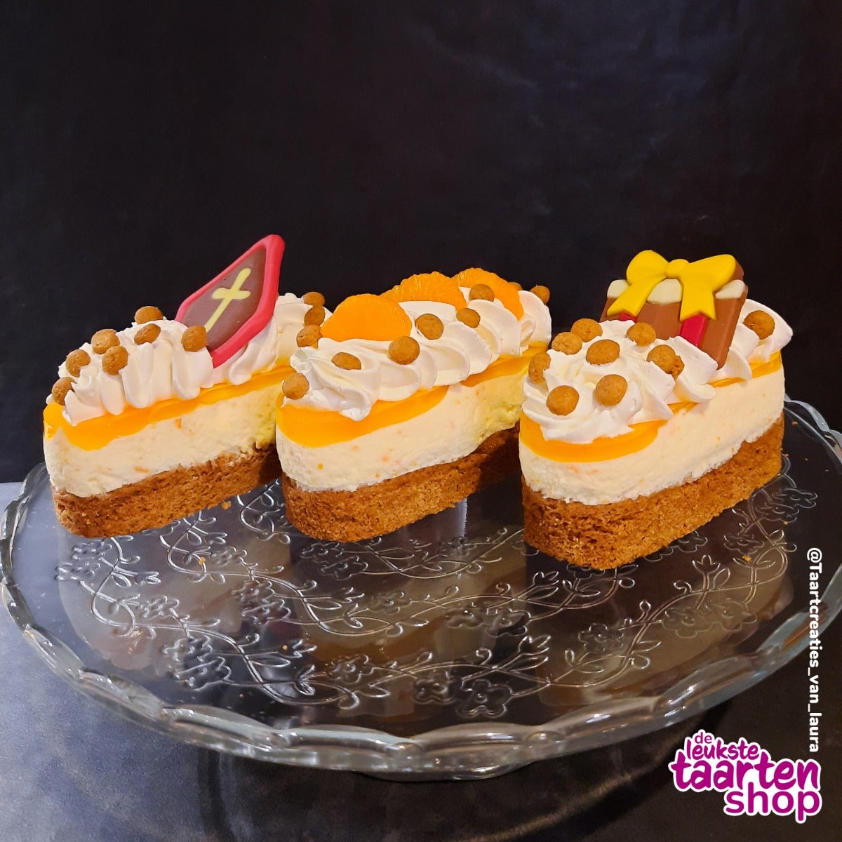 Mini Sinterklaas Slofjes met Mandarijn